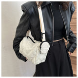Casual Shoulder Crossbody with Adjustable Strap & Dual Interior Pockets
 Women Bags Satchel Bag Chic Summer
