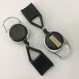 Black Retractable Lighter Leash For Men and Women -Retractable Lighter Keychain Portable Lighter Holder Cover Single Clip（2pcs） In Australia - Darrahopens