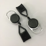 Black Retractable Lighter Leash For Men and Women -Retractable Lighter Keychain Portable Lighter Holder Cover Single Clip（2pcs） In Australia - Darrahopens