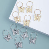 10Pcs Hair Accessories for Braids Butterfly Hair Clips Accessories Hair Jewelry for Women Braids Butterflies Hair Cuffs Charms In Australia - Darrahopens