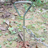 Dog Tie-Out Stak-Heavy Duty  Dog Stakes for Outside,Yard and Camping, Corkscrew Arrowhead Design with Tangle-Free 360 Swivel Hook In Australia - Darrahopens
