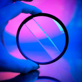 77MM Lens Filter Kit Camera Special Effects Filter Double Glass Split Diopter Filter Half Moon Glass Split Diopter Foreground