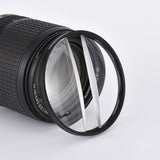 77MM Lens Filter Kit Camera Special Effects Filter Double Glass Split Diopter Filter Half Moon Glass Split Diopter Foreground
