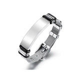 Men's Premium Bracelet Titanium Steel Adjustable Bracelet for Birthday
Steel Adjust Mesh Chain Cuff Bracelets （2pcs）