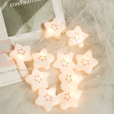 10 LED Battery Powered Room Light Baby Kids Cute Cloud Face Shape Lamp Corridor Decor Small Night Light Halloween Christmas In Australia - Darrahopens