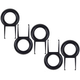 5Pack Black Color Rounded Key Puller Keycap Puller/Key Cap Remover Tool for Mechanical Keyboard （black） In Australia - Darrahopens