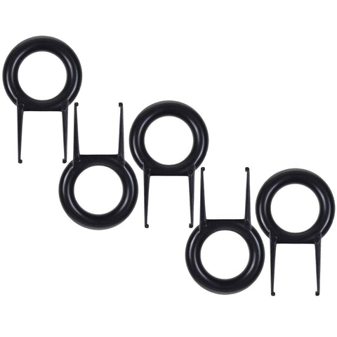 5Pack Black Color Rounded Key Puller Keycap Puller/Key Cap Remover Tool for Mechanical Keyboard （black） In Australia - Darrahopens