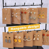 50Pcs Earring Cards with Earring Backs and Self-Sealing Bags Kit,9 x 6 cm Brown Earring Display Cards Earring Holder Cards In Australia - Darrahopens