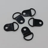 20Pcs Hooks for Hanging Hangers Heavy Duty Tie Downs, Black D Ring Tie Downs Anchor for RV Car Truck Boat Trailer Cargo