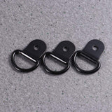 20Pcs Hooks for Hanging Hangers Heavy Duty Tie Downs, Black D Ring Tie Downs Anchor for RV Car Truck Boat Trailer Cargo