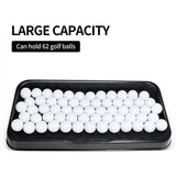All-Weather Golf Ball Tray - 62 Ball Capacity - Compatible with All Hitting Mats - Black 
Control Down at The Driving Range