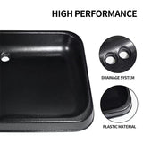 All-Weather Golf Ball Tray - 62 Ball Capacity - Compatible with All Hitting Mats - Black 
Control Down at The Driving Range