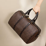 crossbody shoulder bag
Lightweight Weekender Bag Traveling Handbag for Gym Holiday Overnight Bag with Toiletry Bag (Brown)
