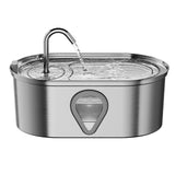 Large Capacity Automatic Stainless Steel Pet Water Dispenser,Water Level Window,Provides Flowing Water,Ultra Quiet Pump In Australia - Darrahopens