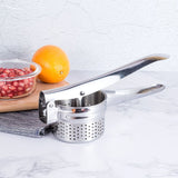 Multi-Purpose Squeezer Premium Stainless Steel Juicer Manual Food Grinder Hand Press Unleash The Potential of Citrus, Potatoes In Australia - Darrahopens