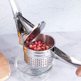 Multi-Purpose Squeezer Premium Stainless Steel Juicer Manual Food Grinder Hand Press Unleash The Potential of Citrus, Potatoes In Australia - Darrahopens