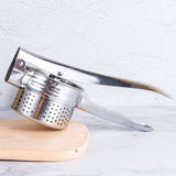 Multi-Purpose Squeezer Premium Stainless Steel Juicer Manual Food Grinder Hand Press Unleash The Potential of Citrus, Potatoes