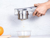 Multi-Purpose Squeezer Premium Stainless Steel Juicer Manual Food Grinder Hand Press Unleash The Potential of Citrus, Potatoes