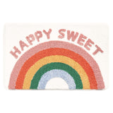 Bathroom Rugs Soft Rainbow Rug Non-Slip Bath Mat Ultra Absorbent Bath Rugs for Tub, Sink, Shower Cute Happy Sweet Doormat Welcome In Australia - Darrahopens