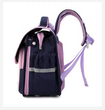 Backpacks for Girls Stylish Foldable Kids Backpack Bookbag for Girls Elementary School 5-8 Years Old (Purple) In Australia - Darrahopens
