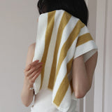 Stripe Beach Towels,Cotton Extra Large Pool Towels, Oversized Swim Towels, Soft Absorbent Quick Dry Bath Towels for Hotel a