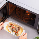 Microwave Glass Plate Replacement,Universal Microwave Glass Turntable Round Plate Cooking Tray Replacement Accessories