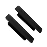 Self-Stick Instant Cabinet Drawer Handles Pulls Plastic Drawer Push Pull Handles Helper with Adhesive Door Handle for Kitchen（2pcs