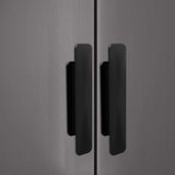 Self-Stick Instant Cabinet Drawer Handles Pulls Plastic Drawer Push Pull Handles Helper with Adhesive Door Handle for Kitchen（2pcs