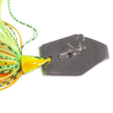 Fishing Lure with Weed Guard,Skirted Swimming Bass Jigs, Looseness-Proof Tied Jig Head, Swinging Fishing Jig Lures for Bass