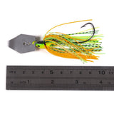 Fishing Lure with Weed Guard,Skirted Swimming Bass Jigs, Looseness-Proof Tied Jig Head, Swinging Fishing Jig Lures for Bass