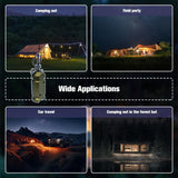 Camping Perimeter Trip Wire Alarm Device Gauge Accessories Warning Security System for Camping and Security