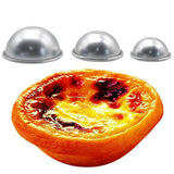 3pcs Rings Metal Cupcake Cups Silicone Baking Trays Accessories Chocolate Candy Molds De Para Gelatinas Chocolate Cupcakes