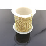 0.6x2.5mm Iron Cross Cable Chain for DIY Necklace Jewelry Making Findings Accessories Antique Golden/Silver Color （2pcs）