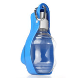 Portable Dog Water Bottle Dispenser -250ml Pet Travel Water Bottle for Dogs On The Go with Buckle & Flippable Water Bowl