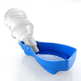 Portable Dog Water Bottle Dispenser -250ml Pet Travel Water Bottle for Dogs On The Go with Buckle & Flippable Water Bowl