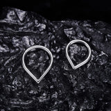Titanium Teardrop Septum Ring Daith Piercing Earrings Jewelry Helix Nose Rings for Women
Body Piercing Jewelry (2pcs)