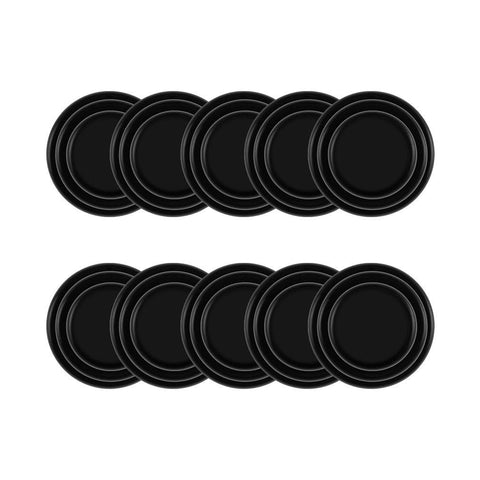 10pcs Car Door Shock Absorber Sound Insulation Cars Doors Closer Shock Pad Cover Silicone Shockproof Car Hood Protection Pad