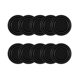 10pcs Car Door Shock Absorber Sound Insulation Cars Doors Closer Shock Pad Cover Silicone Shockproof Car Hood Protection Pad