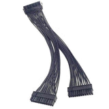 Power Supply 24-pin Motherboard Splitter Cable, Dual Motherboard Extension Cable Female to Male Y Adapter Cable In Australia - Darrahopens