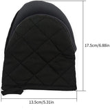 1 Pair Short Oven Mitts, Heat Resistant Silicone Kitchen Mini Oven Mitts for , Non-Slip Grip Surfaces and Hanging Loop Gloves In Australia - Darrahopens
