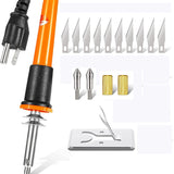 Electric Hot Knife Cutter Tool - Hot Stencil Cutter Multipurpose Heat Knife for Cutting Plastic Electric Hot Knife - Holders Hot In Australia - Darrahopens