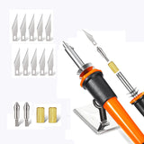 Electric Hot Knife Cutter Tool - Hot Stencil Cutter Multipurpose Heat Knife for Cutting Plastic Electric Hot Knife - Holders Hot