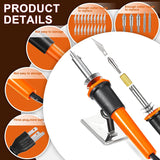 Electric Hot Knife Cutter Tool - Hot Stencil Cutter Multipurpose Heat Knife for Cutting Plastic Electric Hot Knife - Holders Hot