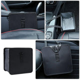 Hanging Car Trash Bag, Leakproof Car Trash Bin Hanging Collapsible Portable Garbage Bag Organizer, Large Capacity Storage Bag