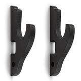 Sword Holder Wall Mount 1-Tier Hook Katana Holder Adjustable Display Hanger for Samurai Sword Tanto Rapier light saber (2pcs)