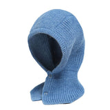 Knitted Pullover Cap Winter Warm Hooded Scarf Hat for Women Men
Windproof Scarf Cap Earflap Knit Hoodie Hats Winter Scarf （2pcxs）