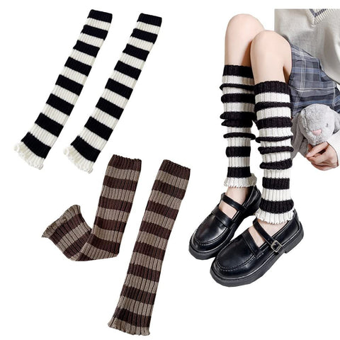 Women's Leg Warmers Fashion Knit Leg Warmers Leg Warmers Knitted Socks
Leg Warmers Harajuku with Lace Button Knit Harajuku （2pcs）