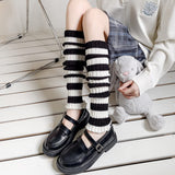 Women's Leg Warmers Fashion Knit Leg Warmers Leg Warmers Knitted Socks
Leg Warmers Harajuku with Lace Button Knit Harajuku （2pcs）