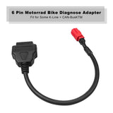 Universal  Motorcycle Diagnostic Adapter Cable Motorcycles Fault Detection Parts for Motorbikes (6 Pin to 16 Pin)