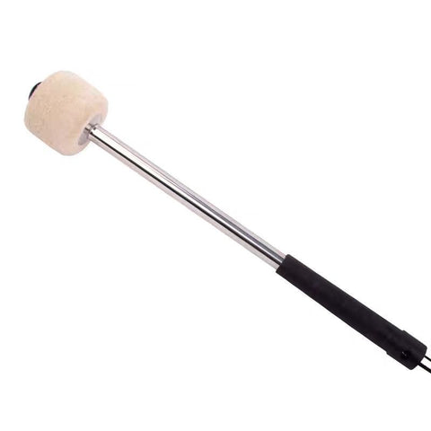 2 Pcs Bass Steel Drum Mallets,Wool Felt Drum Sticks with Stainless Steel Handle,Anti-slip Wool Drum Mallets for Drums Snare Drums In Australia - Darrahopens